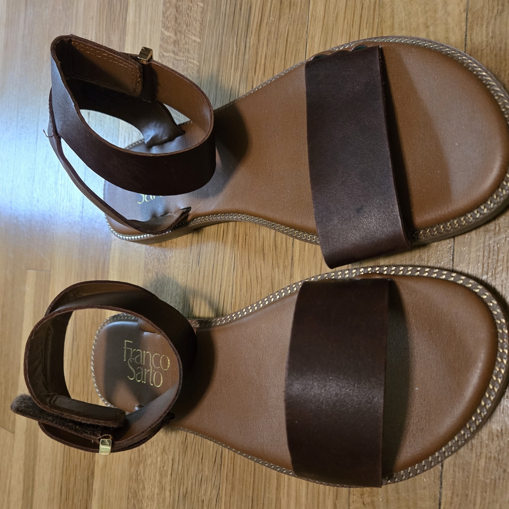 Franco Sarto Brown Sandals